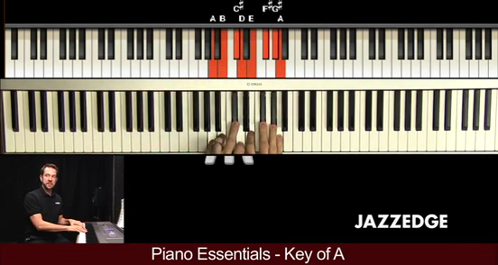 Piano Essentials Key of A