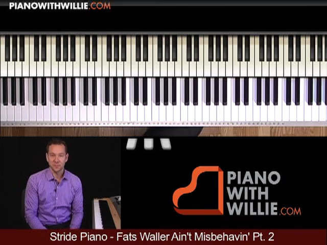 Stride Piano – Fats Waller Aint Misbehavin pt. 2