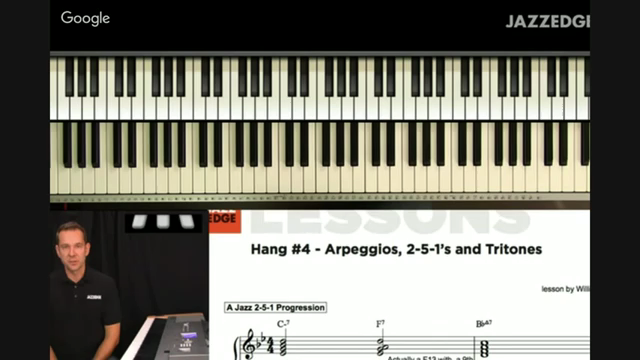 Arpeggios, 2-5-1’s and Tritones [HangWithWillie]