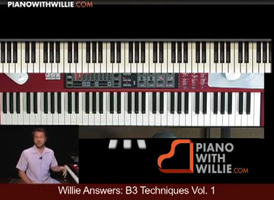Willie Answers: B3 Organ Techniques Vol 1