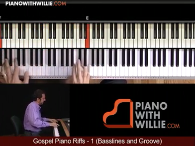 Gospel Piano Riffs 1 – Accompaniments And Groove