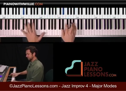 Jazz Piano Improvisation Volume 4 - Scales and Modes