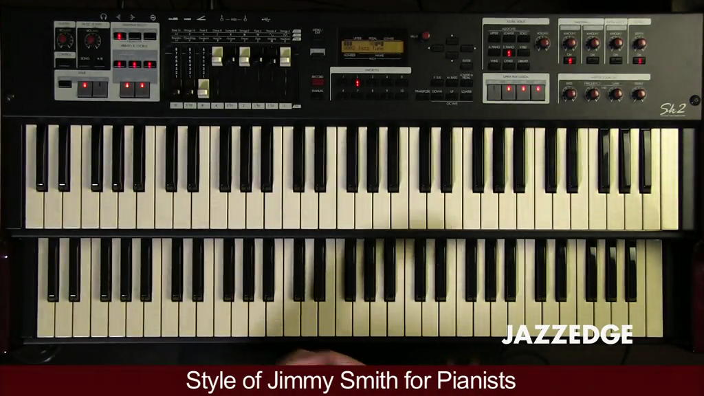 Style of Jimmy Smith for Pianists