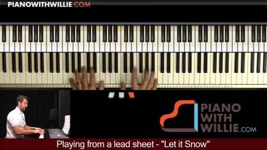 Playing From A Lead Sheet – Let It Snow