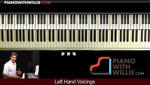 Left-Hand Chord Voicings for Piano Part 1