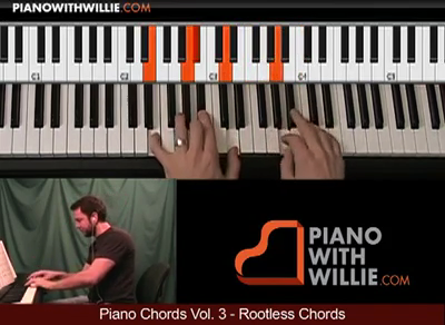 Piano Chords Vol. 3 (Rootless Chord Voicings)