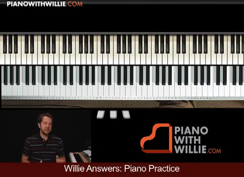 Willie Answers: Practicing the piano